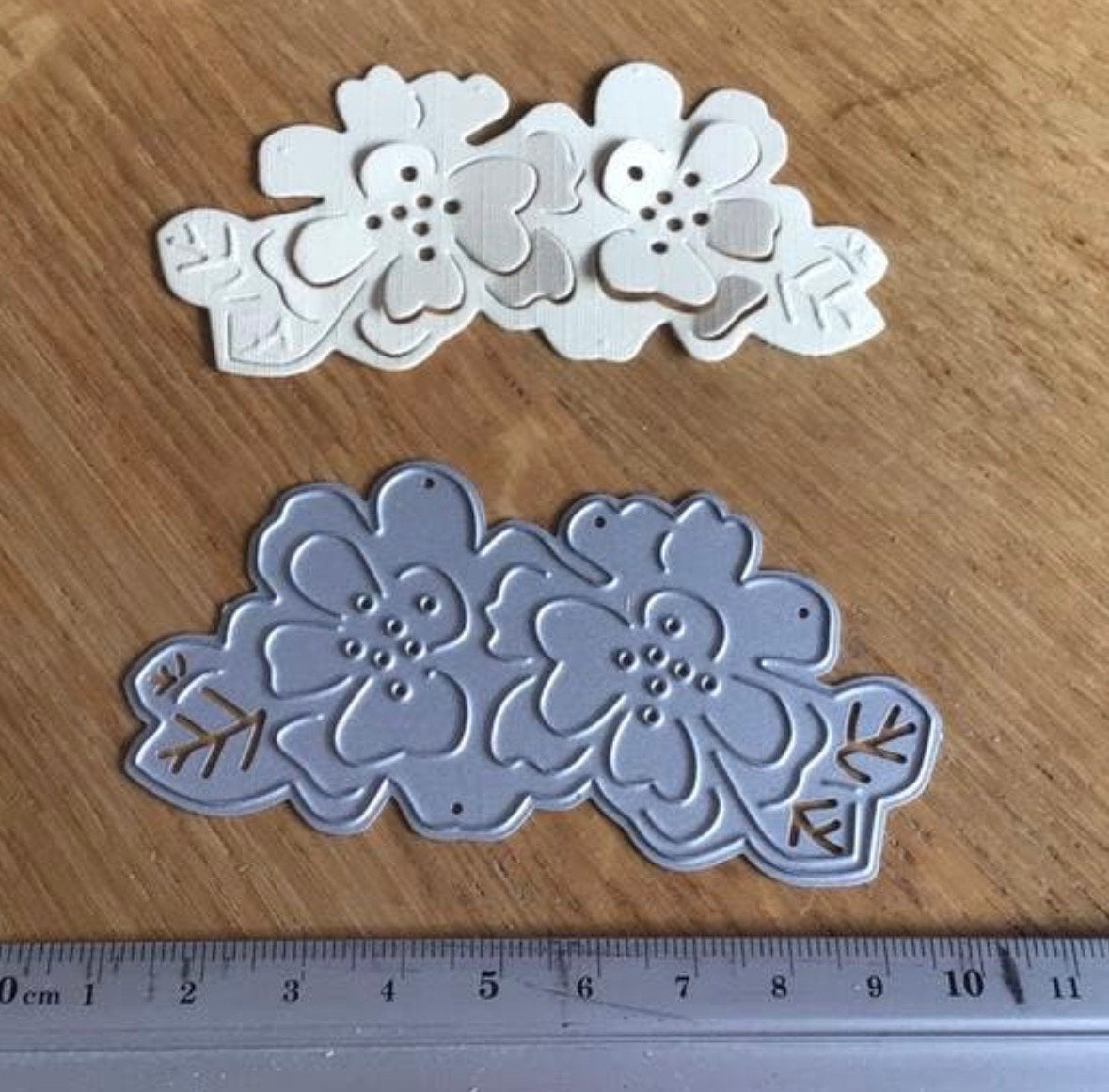 Snijmal bloemetjes 2179, Ophalen of Verzenden, Zo goed als nieuw, Kerst, Pons of Mal