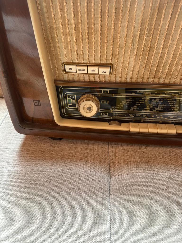 Vintage Erres Radio - Klassieke Buizenradio, Ophalen, Gebruikt, Radio