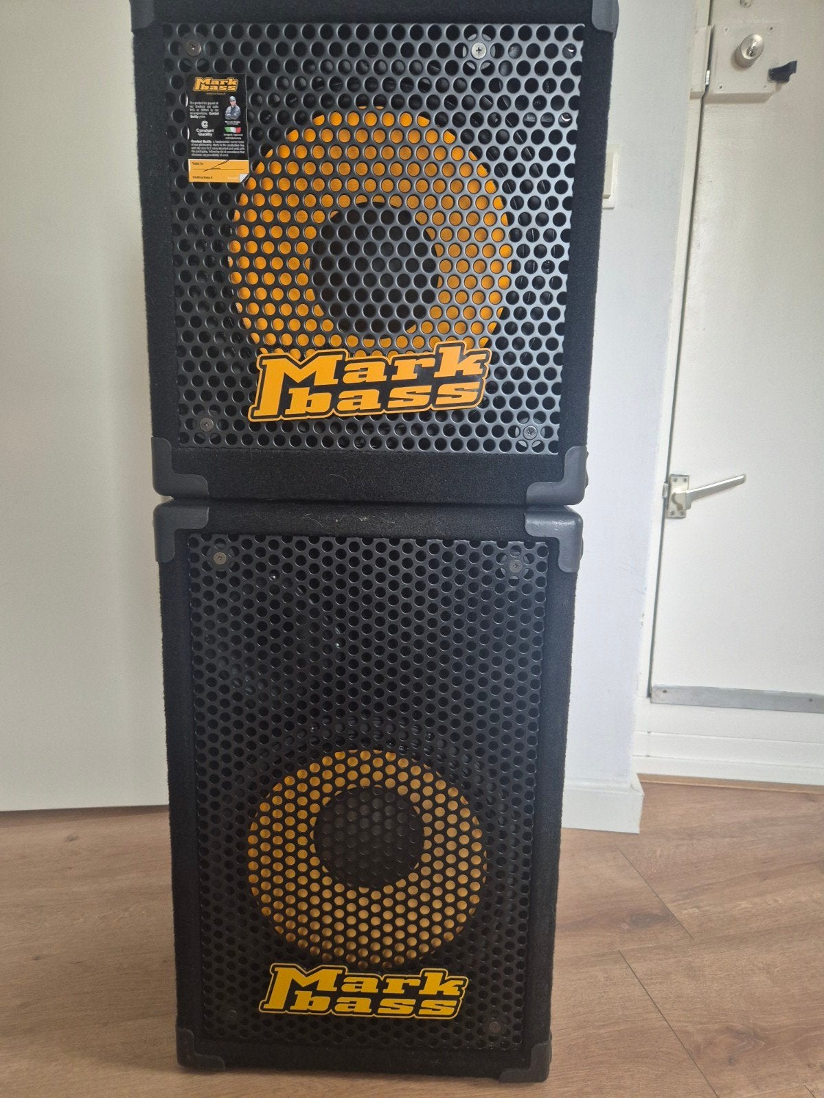 Markbass Combo Head II basversterker met extra cabinet, Ophalen of Verzenden, Gebruikt, Basgitaar, 100 watt of meer