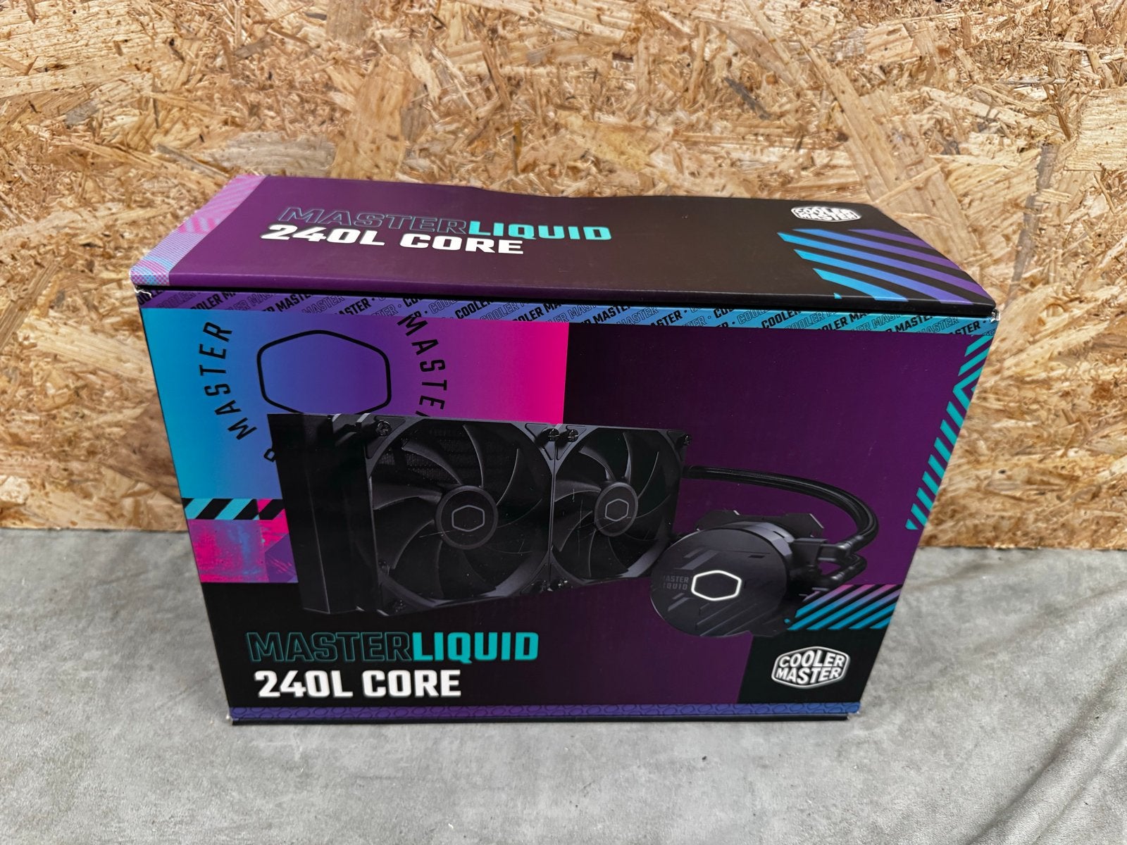 Cooler Master MasterLiquid 240L Core AIO Waterkoeling - ReK4, Computers en Software, Waterkoeling, Nieuw, Ophalen of Verzenden