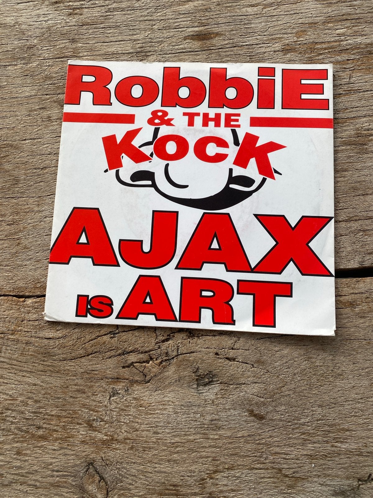 Robbie & The Kock - Ajax is Art singel, Ophalen of Verzenden, Gebruikt, Pop, Single