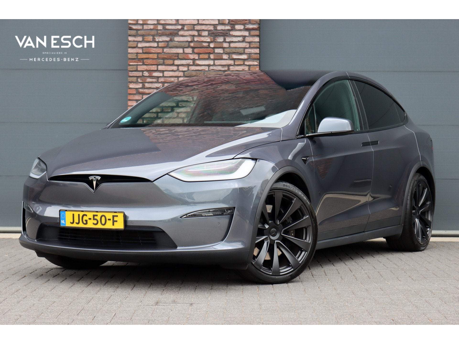 Tesla Model X Plaid AWD 6p. 100kWh | 1020pk | 71.500,- ex BT, Auto's, Tesla, Gebruikt, Leder, Vierwielaandrijving, 2250 kg