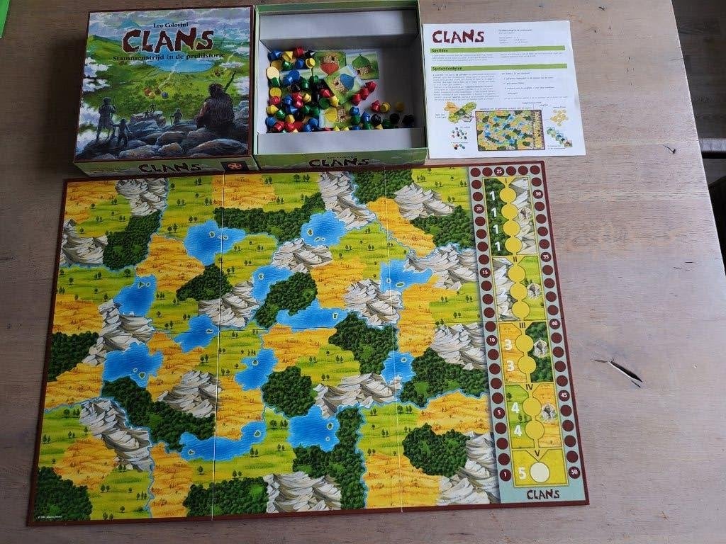 spel Clans, Een of twee spelers, Ophalen of Verzenden, Zo goed als nieuw