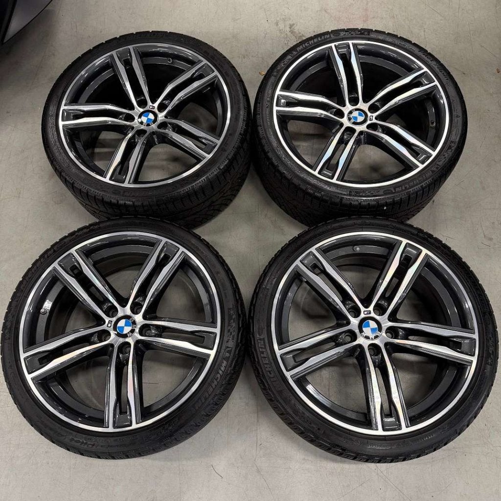 20" Winterset BMW 5-serie F10 Velgen Michelin Winterbanden