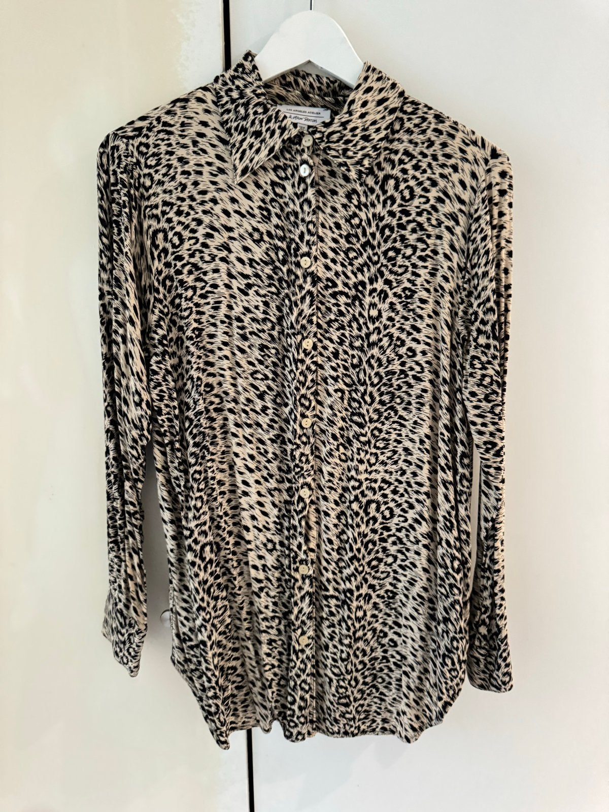 Blouse met luipaardprint van & Other Stories, Zo goed als nieuw, Lange mouw, Maat 36 (S), Meerkleurig