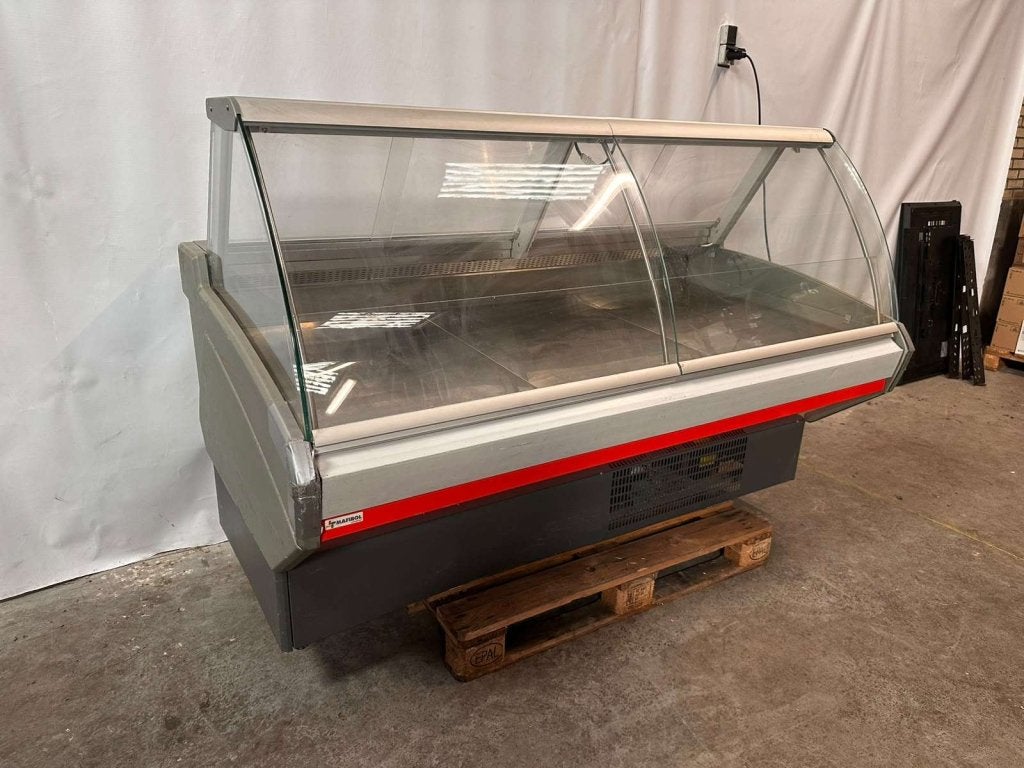Koelvitrine koeltoonbank snackvitrine, gekoelde vitrine, Gebruikt, Niet ingevuld, Koelen en Vriezen, Niet ingevuld