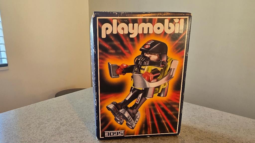 Playmobil 3095 Spaceman retro set uit 2000 nieuw in doos, Kinderen en Baby's, Speelgoed | Playmobil, Ophalen of Verzenden, Nieuw