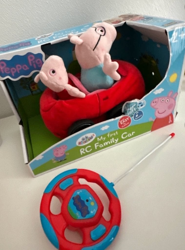 Peppa Pig My First RC Family Car - Afstandsbestuurbare Auto, Ophalen of Verzenden, Zo goed als nieuw, Afstandsbediening