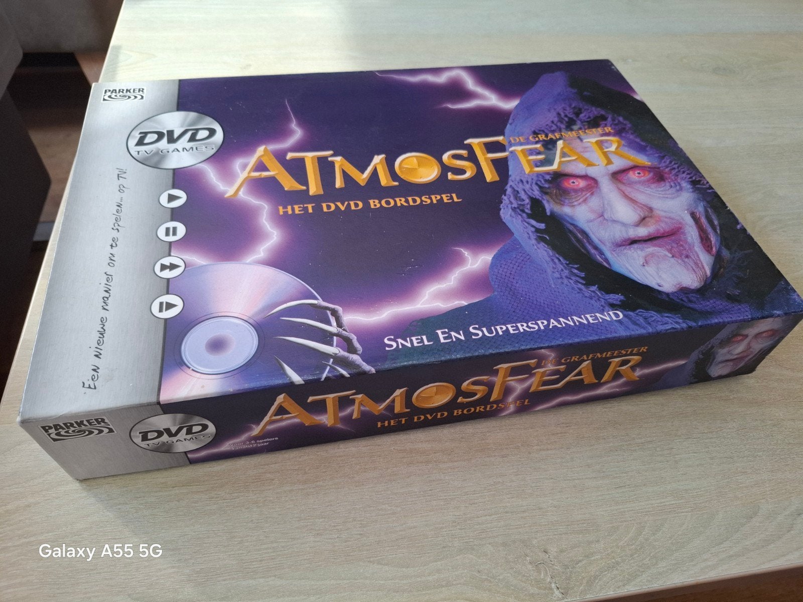 Atmosfear Het DVD Bordspel - De Graafmeester, Hobby en Vrije tijd, Gezelschapsspellen | Bordspellen, Consumentenservice@hasbro.nl
