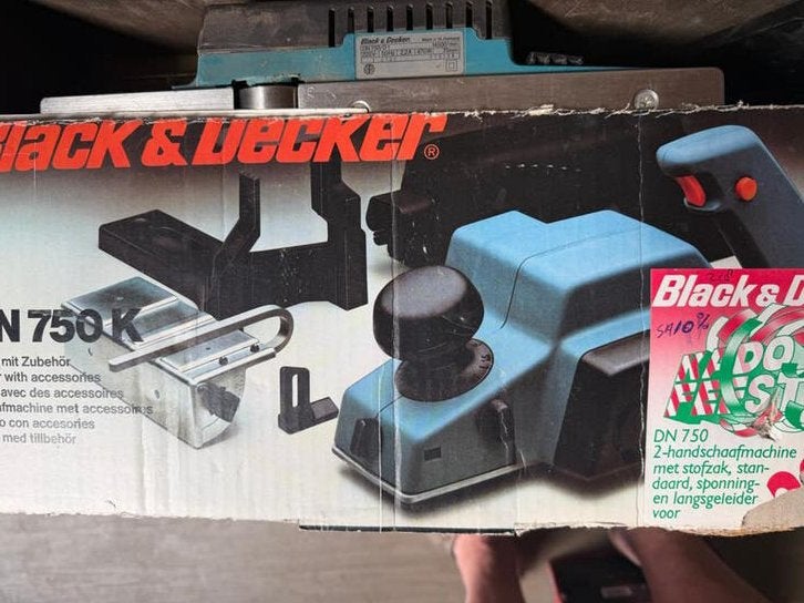 Black & Decker DN750/D1 Handschaafmachine, Doe-het-zelf en Verbouw, Ophalen of Verzenden, Gebruikt, Elektrisch