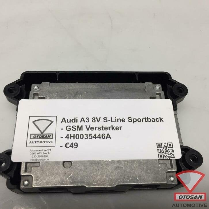 audi a3 8v s line gsm telefoon versterker 4h0035446a, Gebruikt, AUDI AG, Auto-Union-Strasse 1
85045  Ingolstadt, DE, Kundenbetreuung@audi.de