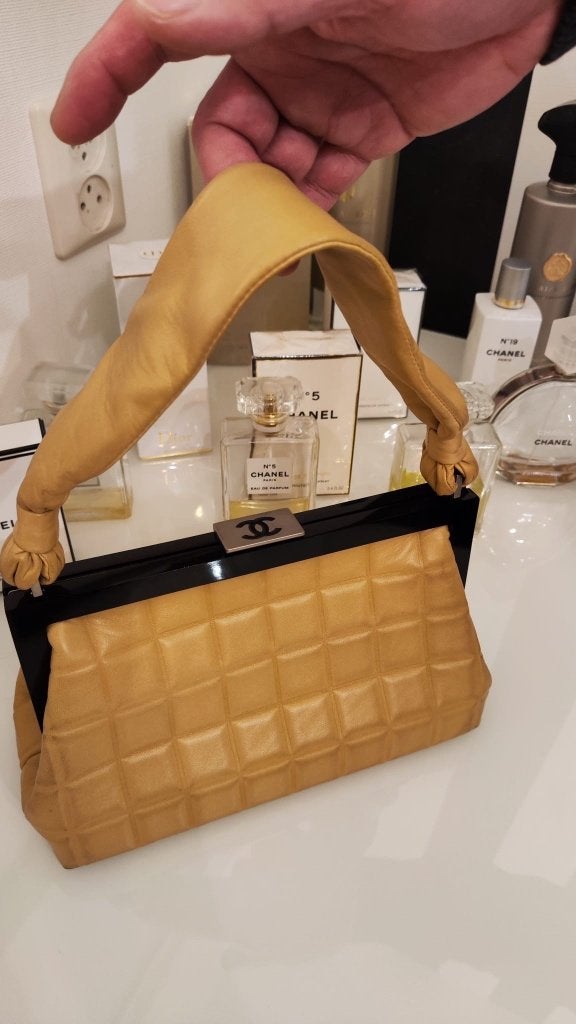Chanel tas, Ophalen of Verzenden, Zo goed als nieuw, Beige, Handtas