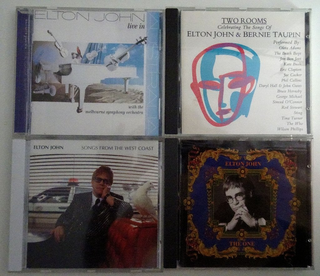 4 x Elton John (cd's), Ophalen of Verzenden, Zo goed als nieuw