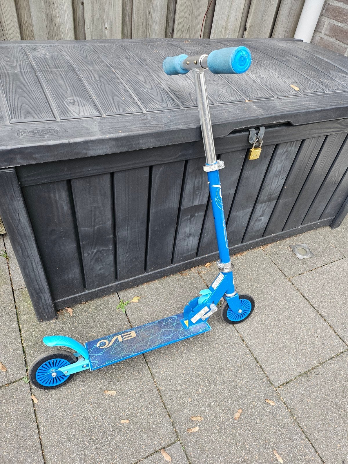 EVO Inklapbare Step - Blauw (5-12 jaar), Ophalen, Zo goed als nieuw, Gewone step, EVO