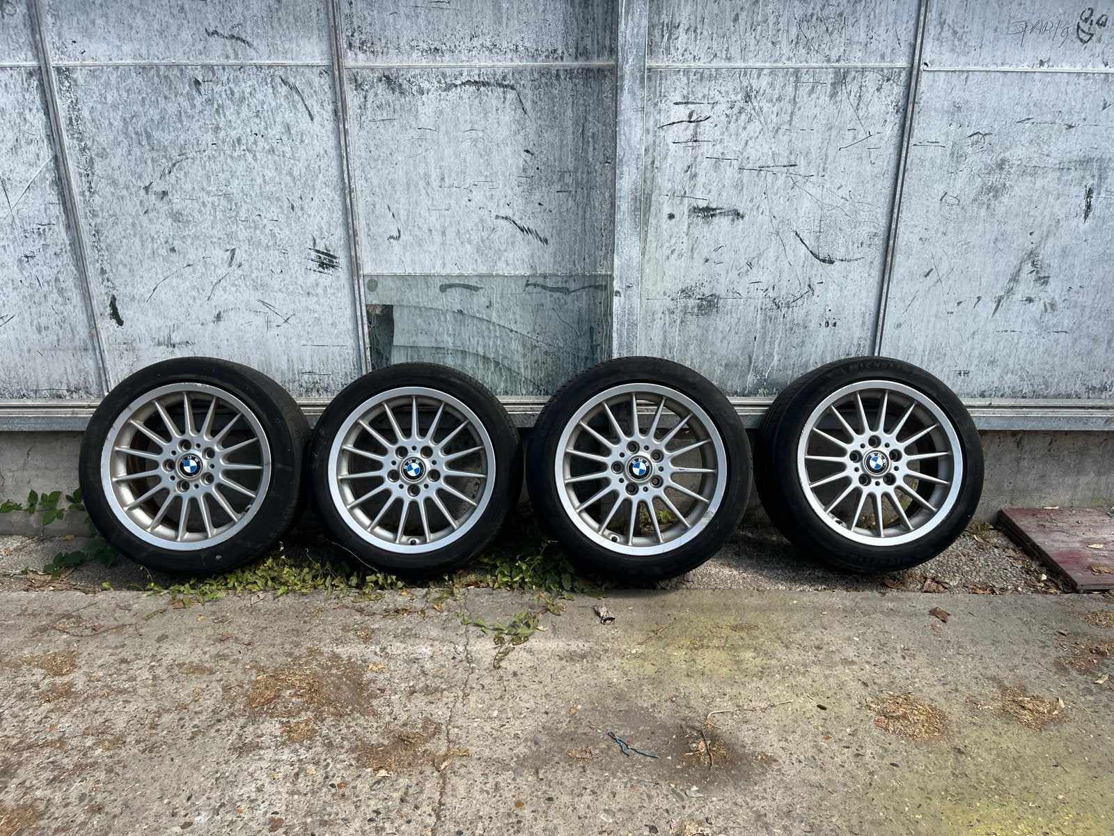 BMW Styling 32 velgen 17 inch 8J - Michelin banden, Ophalen, Gebruikt