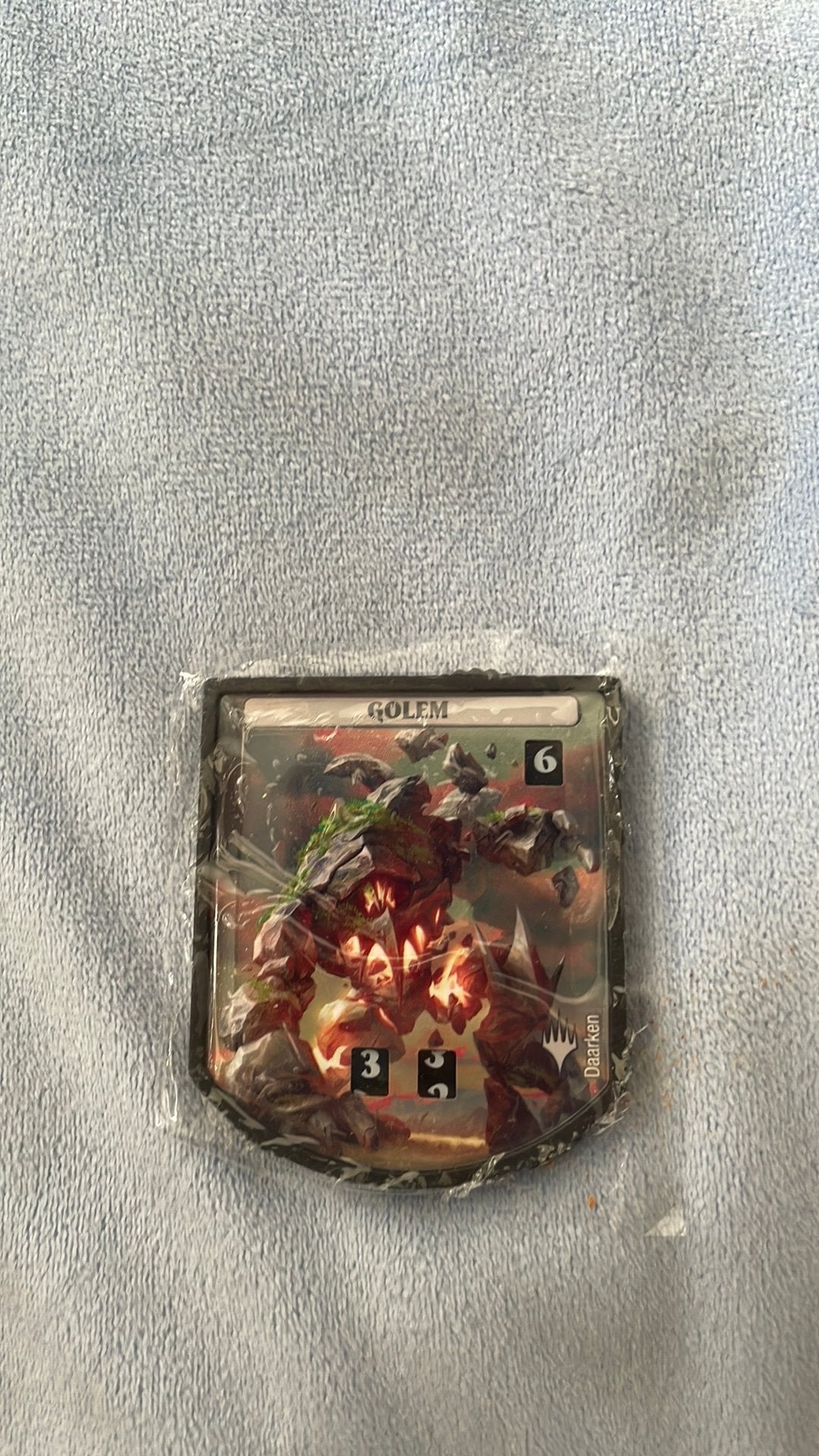 Mtg token golem, Ophalen of Verzenden, Zo goed als nieuw