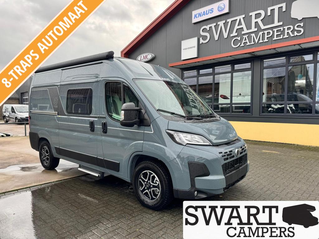 Knaus Boxlife 540 MQ Platinum Selection GRATIS STALLING, Caravans en Kamperen, Automaat, Ringverwarming, Fiat, Koelkast