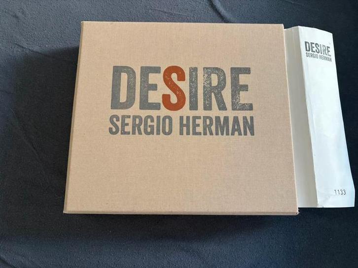 Kookboek Sergio Herman Desire, Verzenden, Zo goed als nieuw