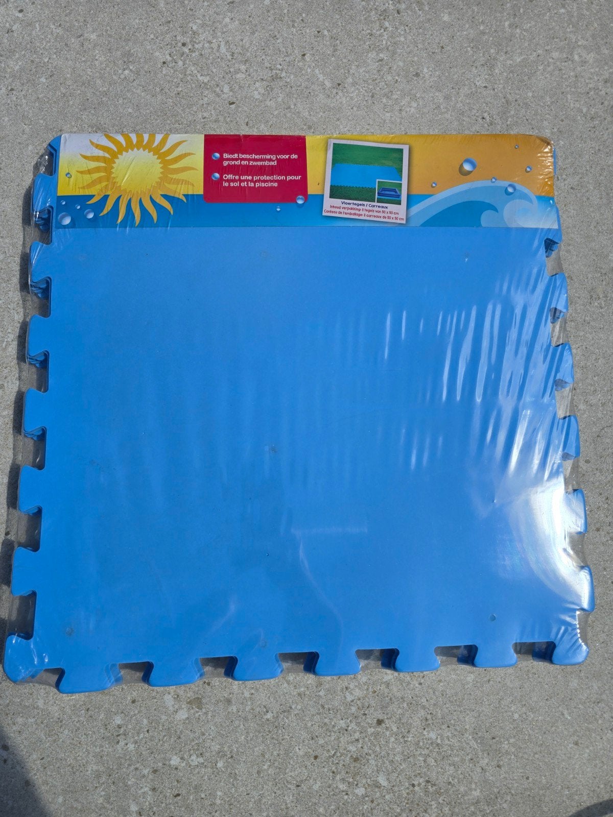 Kruidvat Zwembad Tegels 50x50 - Bodembescherming, Ophalen of Verzenden, Nieuw, Overige typen