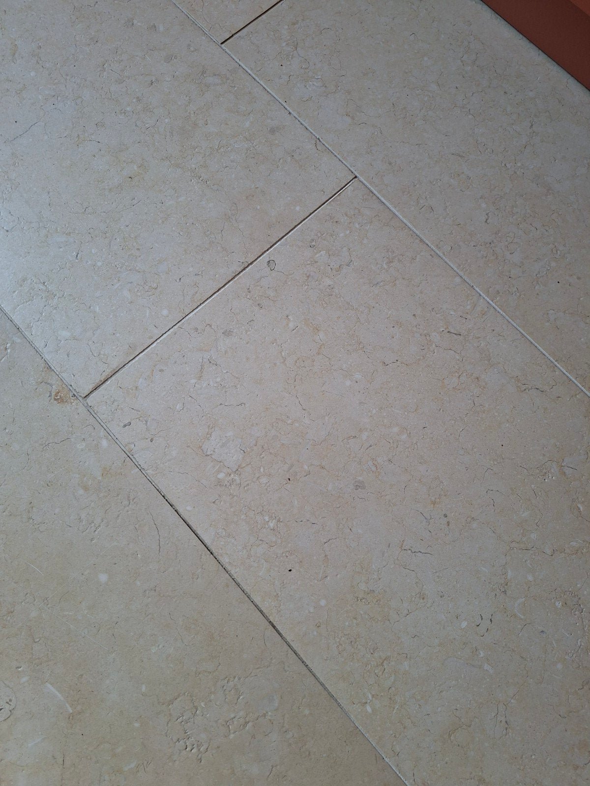 Mooie kalksteen vloertegels - nieuw, Ophalen, 40 tot 60 cm, Nieuw, 5 tot 10 m²