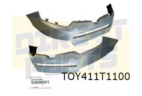 Toyota Pro-Ace City 3/20- (K9) voorbumper bovendeel (te spui, -, Voor, -, Nieuw