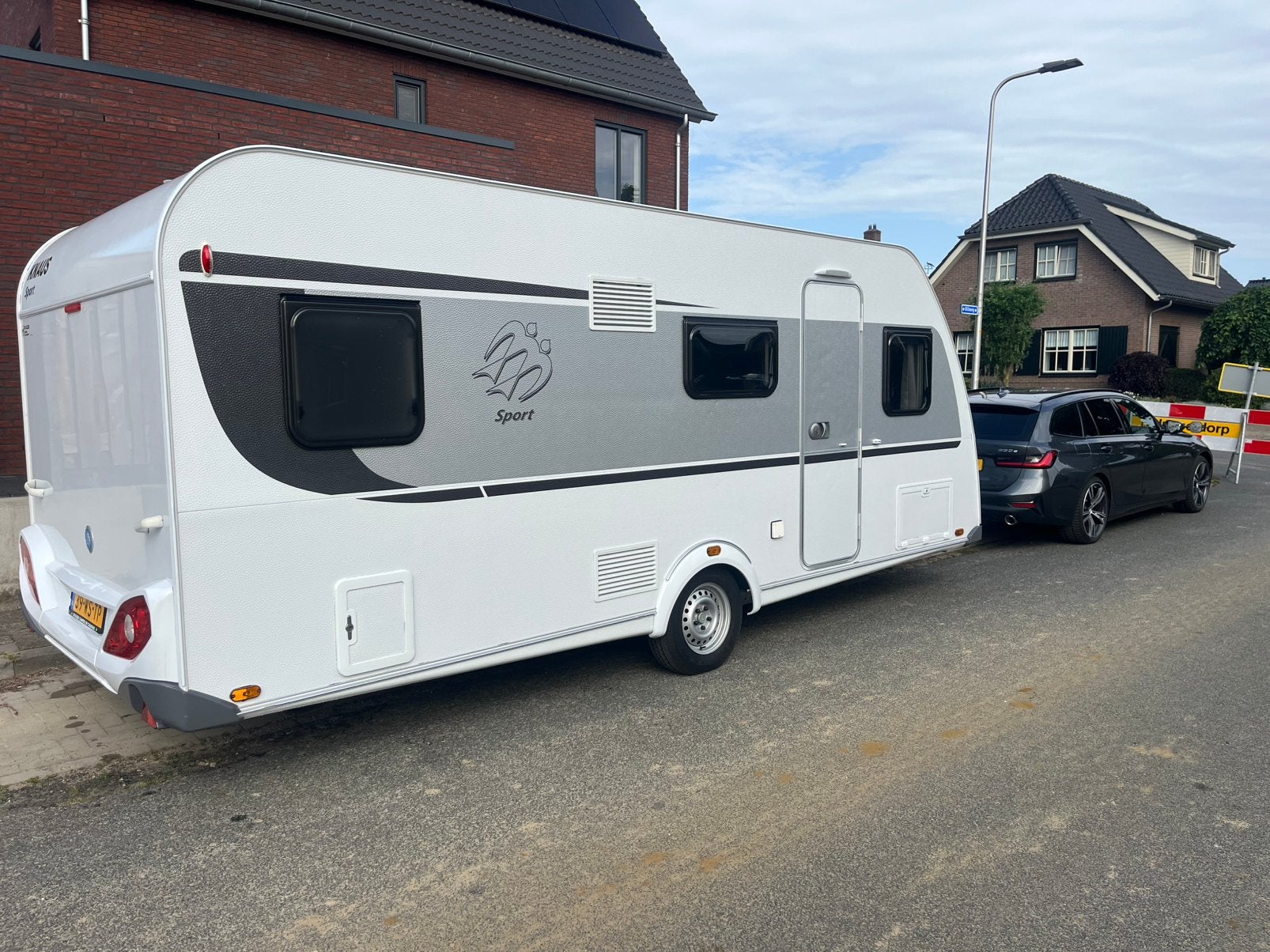 Knaus sport 500KD 2018, Schokbreker, Treinzit, Dwars-stapelbed, Particulier