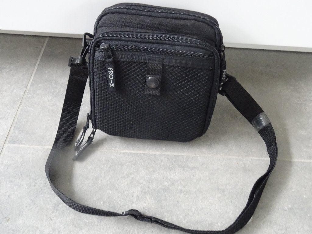heuptas riemtas schoudertas Pro-X tasje slingbag, Ophalen of Verzenden, Zo goed als nieuw, Zwart, Overige merken