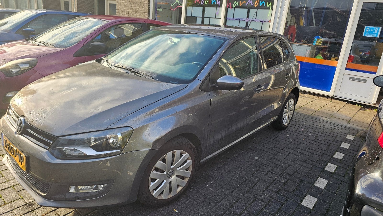 Vw polo 1.2 tsi motorschade, Ophalen of Verzenden, Zwart, Benzine