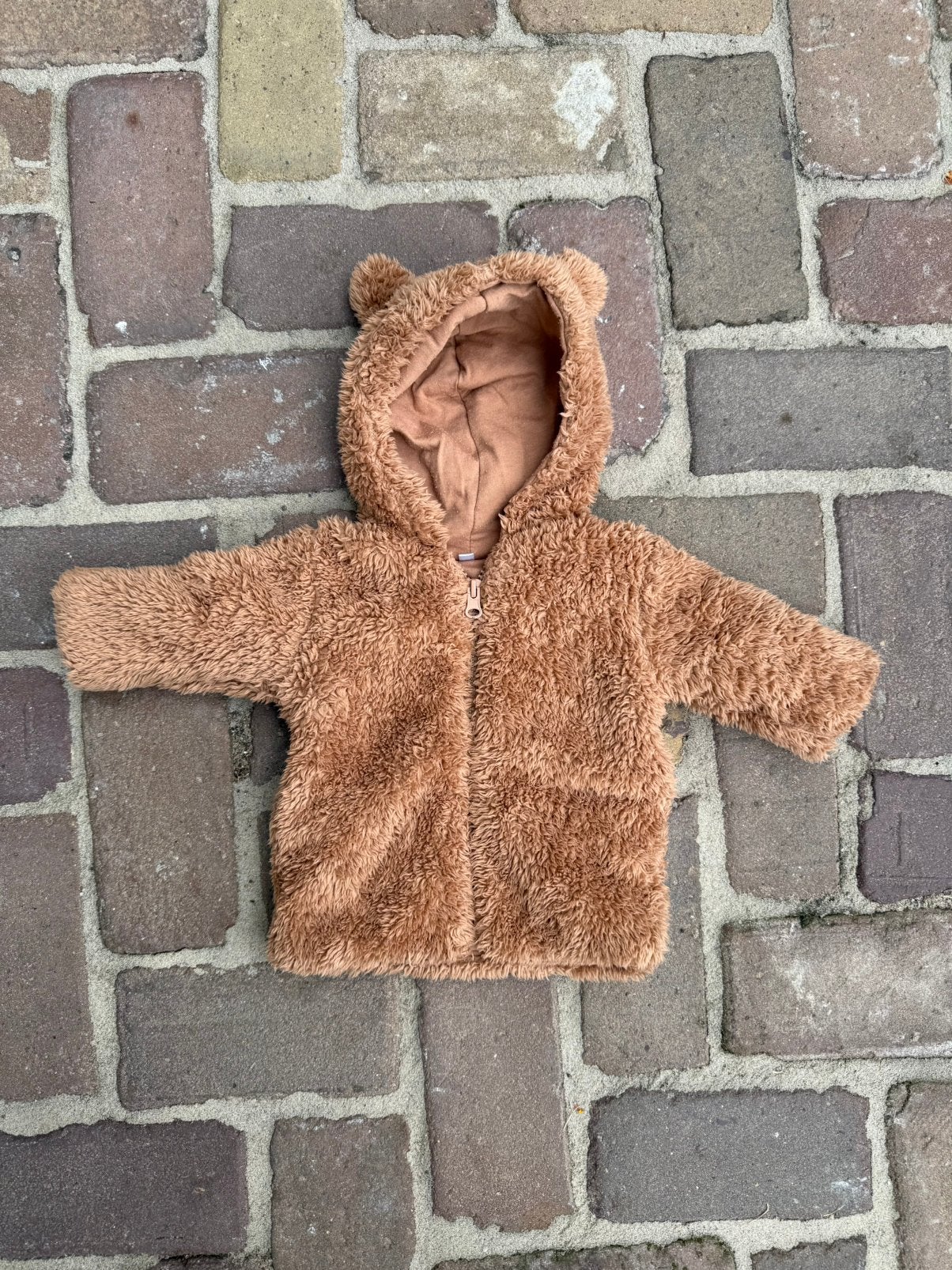 Zeeman teddy jajse mt 62, Ophalen of Verzenden, Zo goed als nieuw, Jongetje of Meisje, Jasje