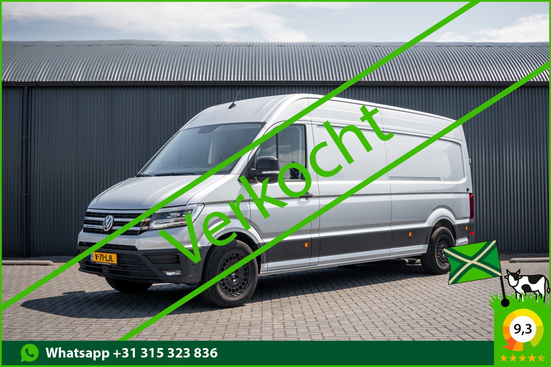 Volkswagen Crafter 2.0 TDI L4H3 | 177 PK | Automaat | LED |, Auto's, Stof, Gebruikt, 4 cilinders, Volkswagen