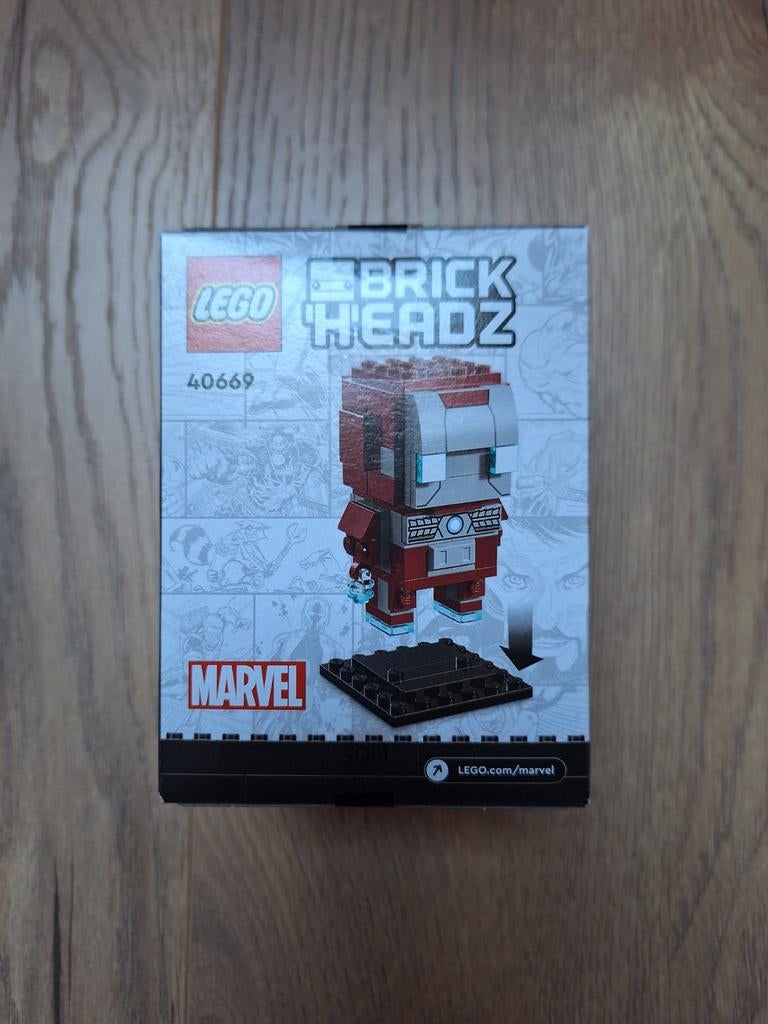 LEGO BrickHeadz 40669 Iron Man Mark 50, Ophalen of Verzenden, Nieuw, Complete set, Lego
