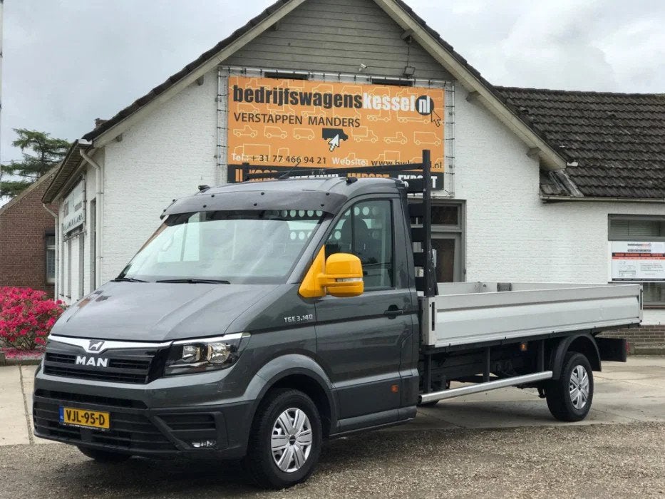 MAN TGE 35 2.0 TDi 103 kW Euro 6 Open Laadbak (bj 2021), Stof, Gebruikt, Euro 6, 4 cilinders