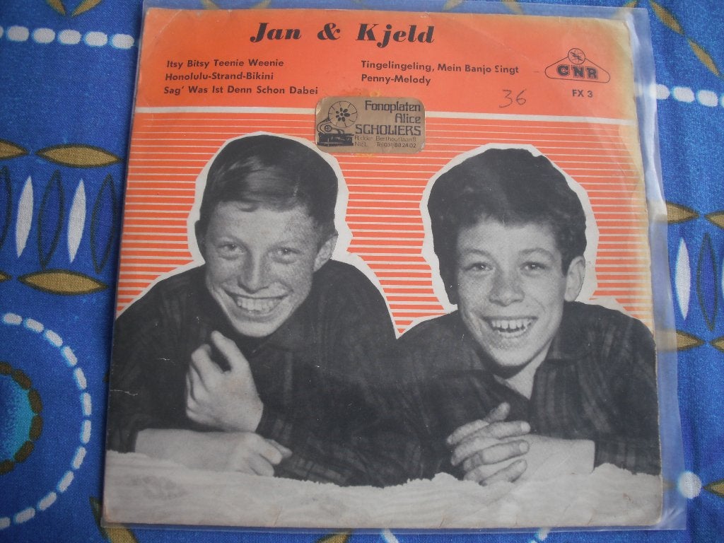 Jan en Kjeld - Ep Itsy Bitsy Teenie Weenie., EP, Ophalen of Verzenden, EP