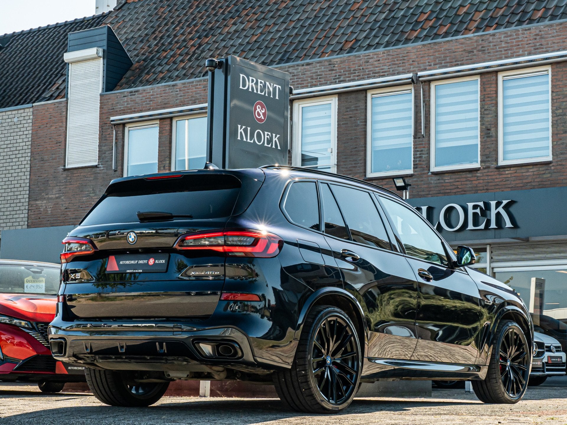 BMW X5 xDrive45e High Exe M-Sport LASER PANO HUD 22 INCH 360, Auto's, BMW, Zwart, Leder, Vierwielaandrijving, Hybride Elektrisch/Benzine
