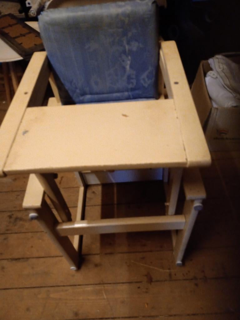 Kinderstoel, Kinderen en Baby's, Kinderkamer | Tafels en Stoelen, Ophalen, Gebruikt, Tafel(s) en Stoel(en)