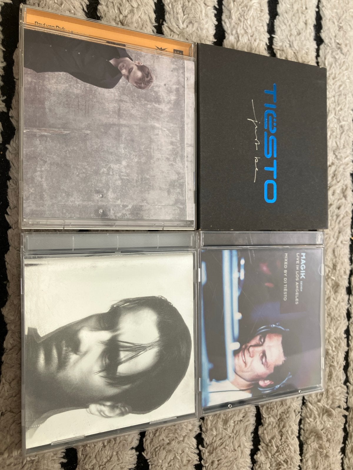 Tiesto CD collectie: Magik, In My Memory, Just Be, Gebruikt, Trance, Ophalen of Verzenden, Inclusief doosje