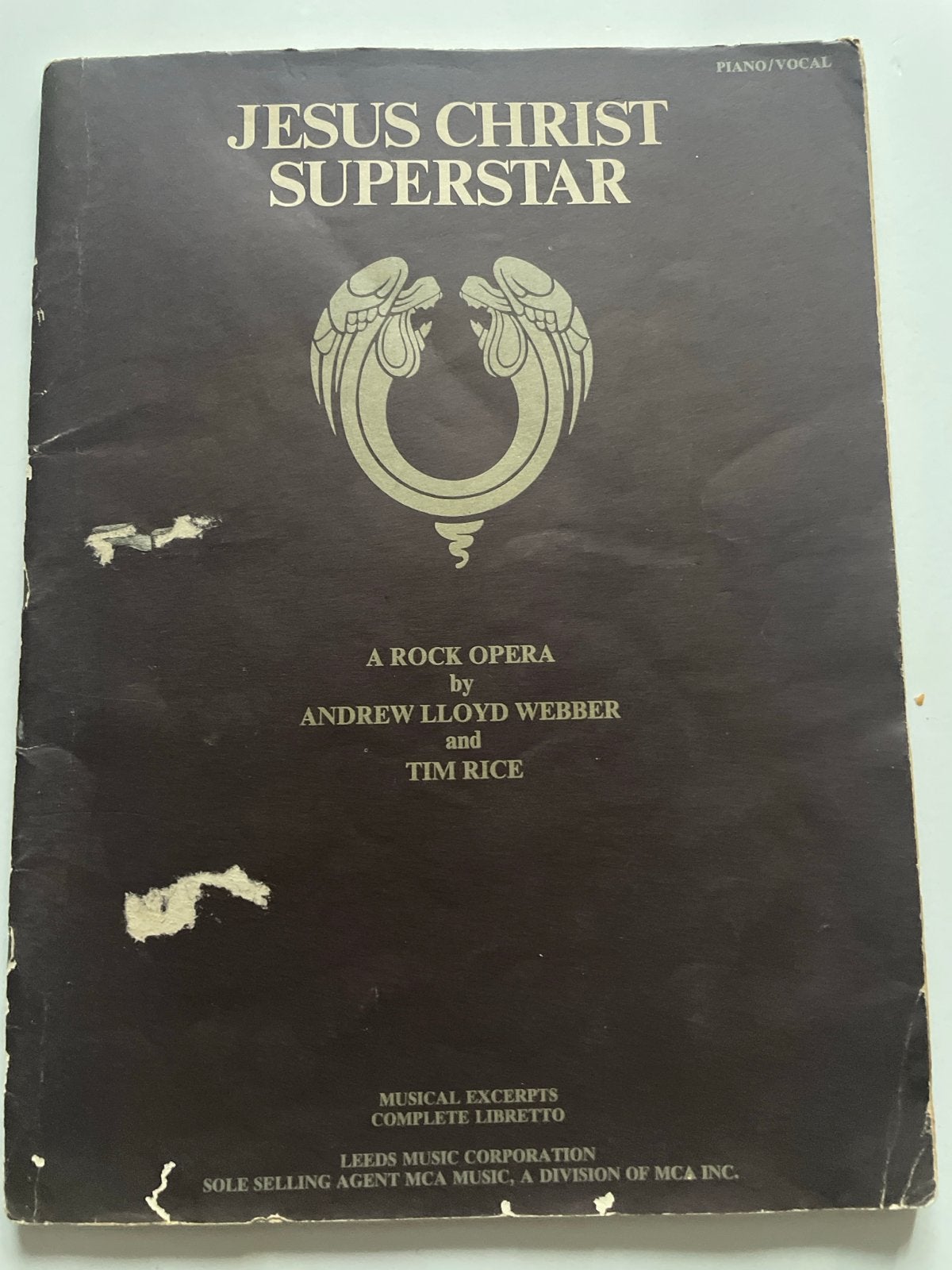 Jezus Jesus Christ Superstar - Rock Opera Bladmuziek, Muziek en Instrumenten, Bladmuziek, Ophalen, Gebruikt, Thema, Piano