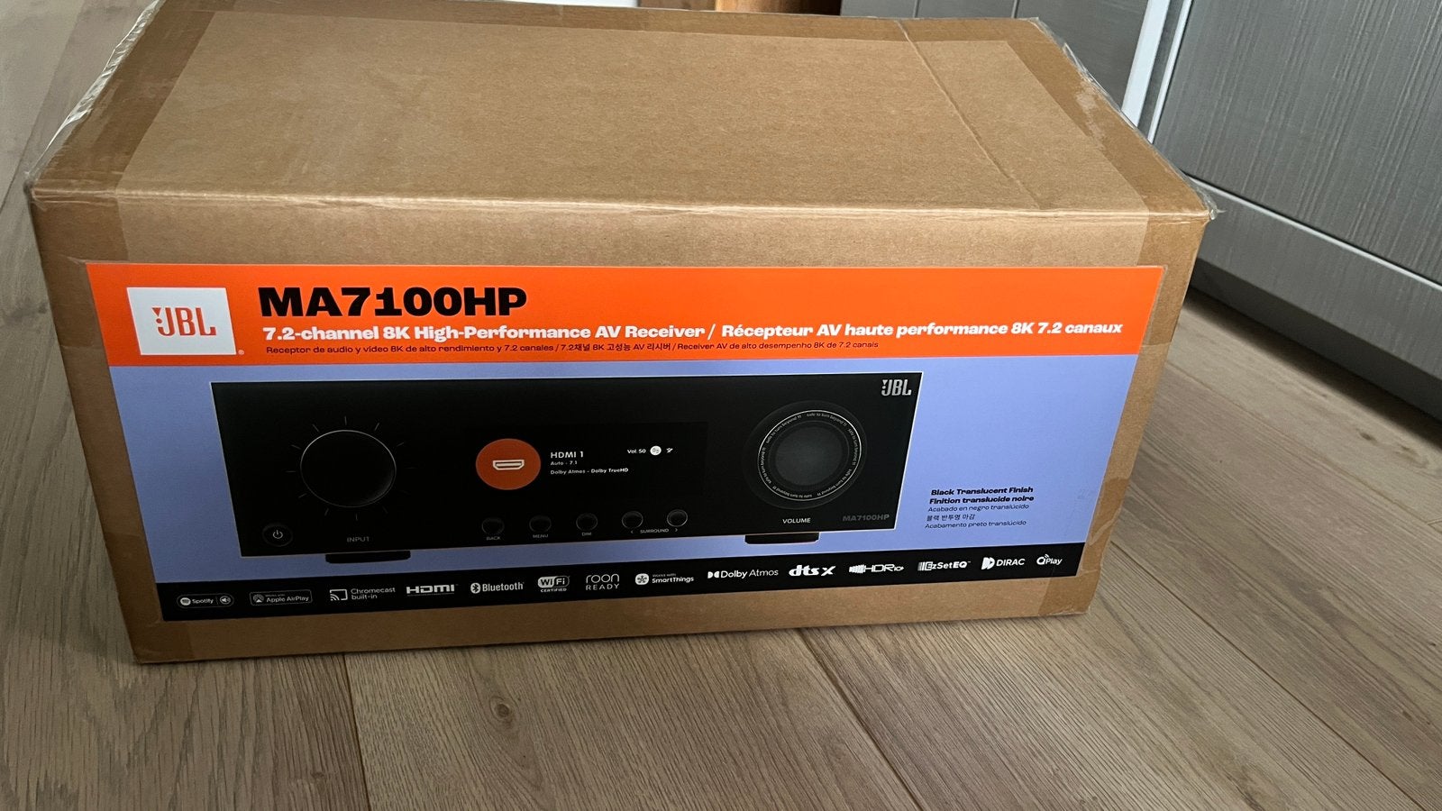 JBL MA7100HP high performance AV receiver 5.2.2 / 7.2, Audio, Tv en Foto, Versterkers en Receivers, Overige systemen, Zo goed als nieuw