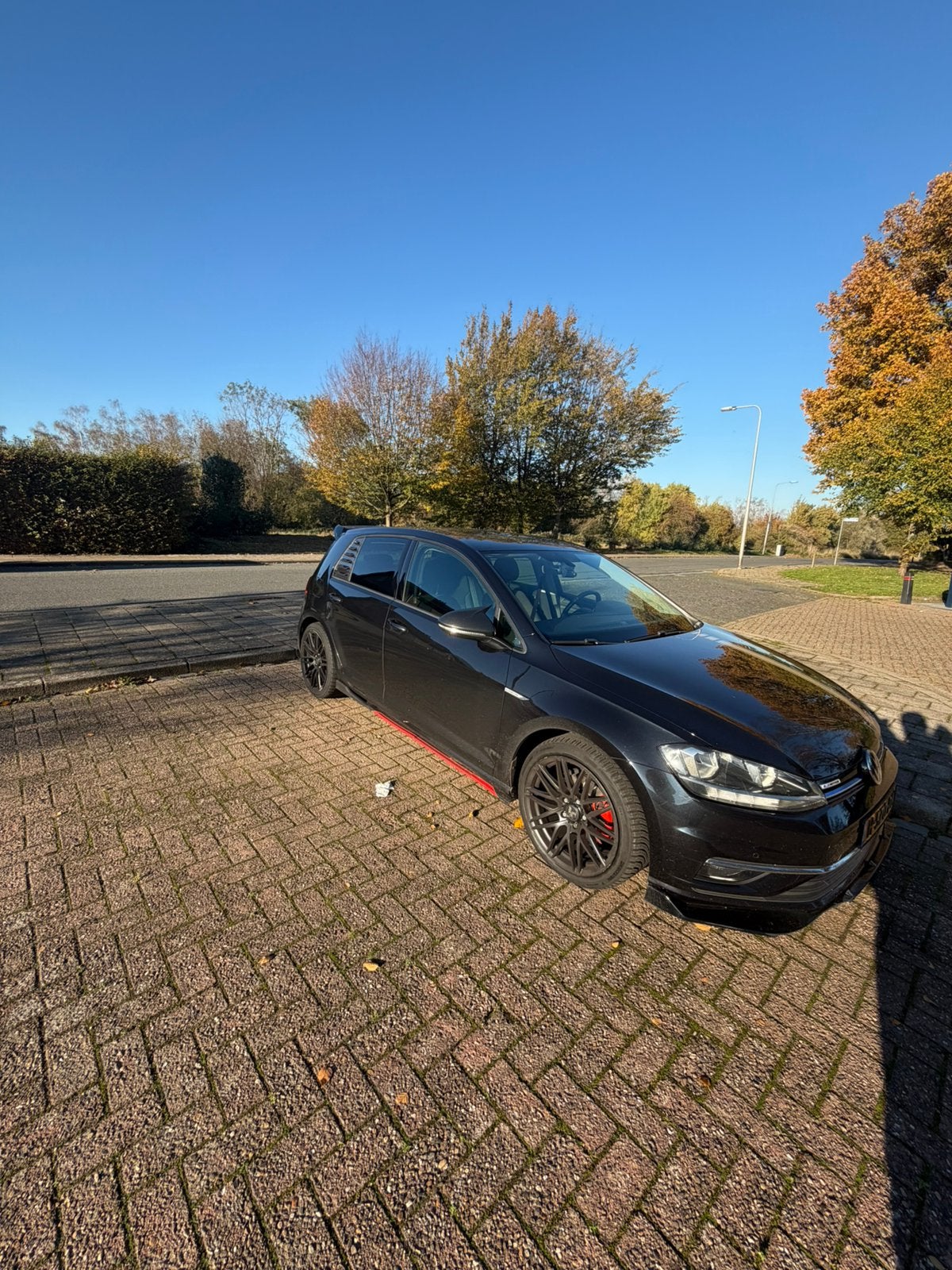 Volkswagen Golf 1.5 TSI 130pk Bluemotion 2019 Zwart, Auto's, Voorwielaandrijving, 1498 cc, 4 cilinders, Zwart
