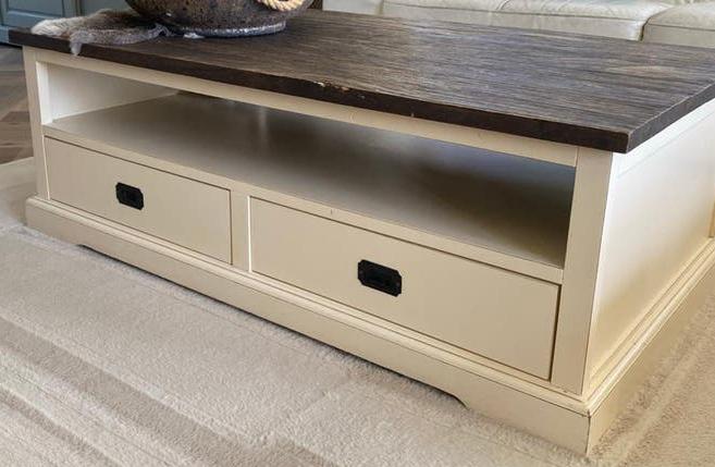 De Bommel Lakewood Salontafel 120cm - Landelijke Stijl, Ophalen, Gebruikt, 100 tot 150 cm, 50 tot 100 cm