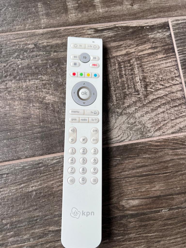Goed werkende KPN afstandsbediening, Ophalen of Verzenden, Gebruikt, Origineel, Mediaspeler
