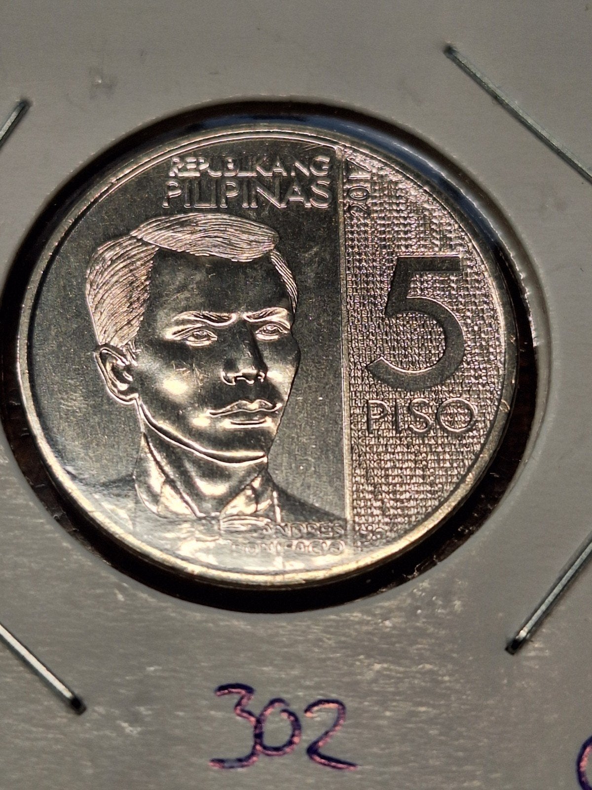 Philippines 5 piso 2017, Ophalen of Verzenden, Overige landen
