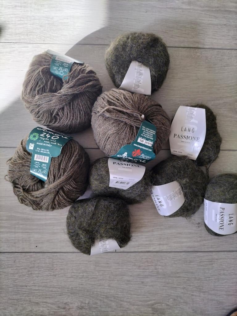 Borgo de Pazzi en Lang Yarn passionate, Hobby en Vrije tijd, Ophalen of Verzenden, Nieuw, Breien of Haken, Wol of Garen