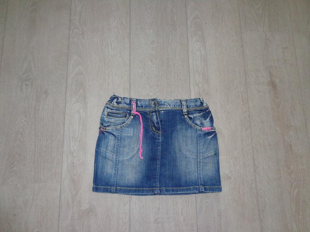 Te gek spijkerrokje van vingino, maat 5/110, Kinderen en Baby's, Kinderkleding | Maat 110, Ophalen of Verzenden, Zo goed als nieuw