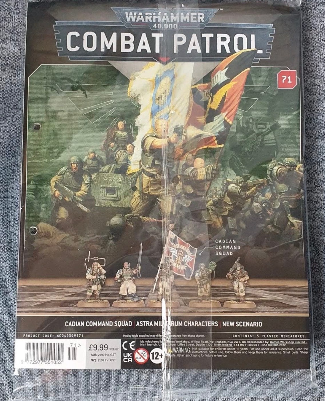Warhammer 40K Combat Patrol (duits) Cadian Command Squad, Hobby en Vrije tijd, Wargaming, Ophalen of Verzenden, Nieuw, Warhammer 40000