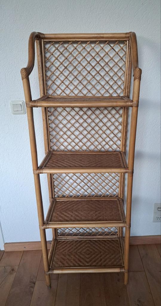 Rotan open kast, Huis en Inrichting, Kasten | Overige, Ophalen, Gebruikt