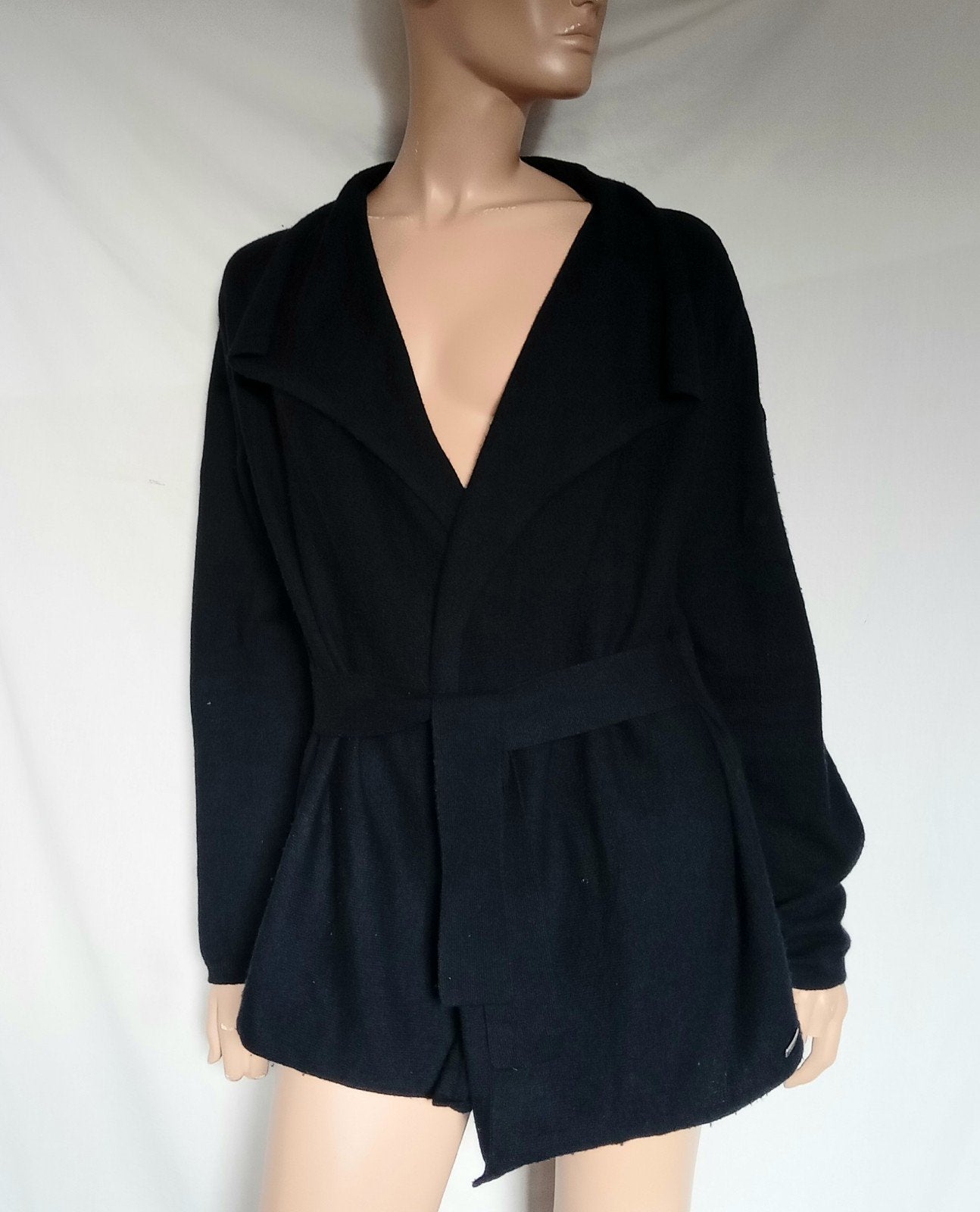 FTC CASHMERE Vest , Maat L, Ophalen of Verzenden, Zo goed als nieuw, Maat 42/44 (L), Zwart
