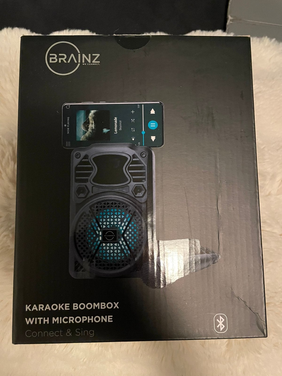 Brainz karaoke boombox, Ophalen, Zo goed als nieuw, Complete set