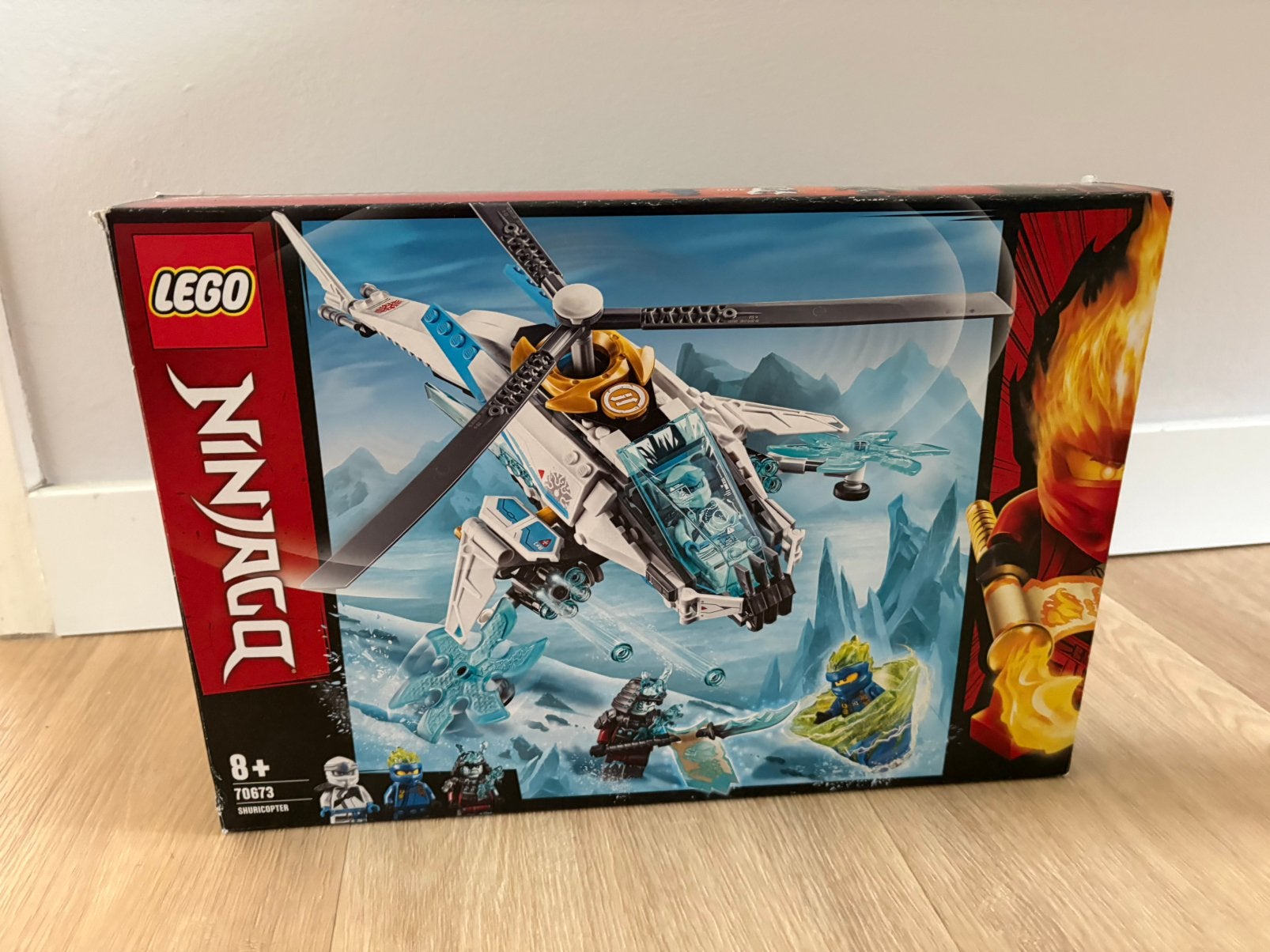 Lego Ninja 70673 Scuricopter, Compleet, Gebruikt, Verzenden, Lego
