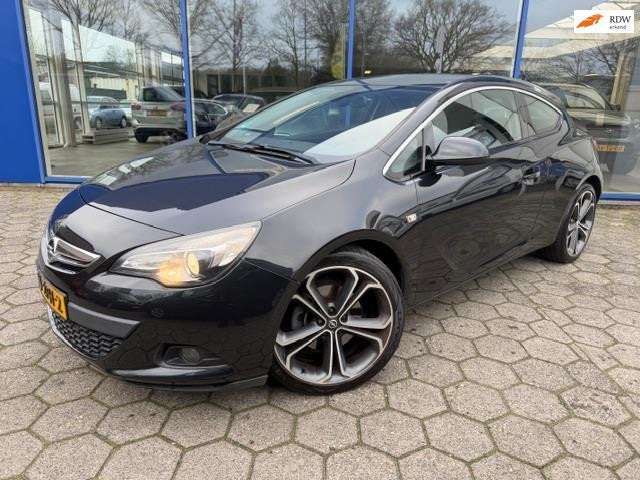 Opel Astra GTC 1.4 Turbo Sport AUTOMAAT - Leder, Auto's, Opel, Gebruikt, 4 cilinders, 700 kg, Zwart